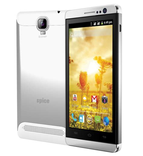 Spice Stellar Mettle Icon Mi With Inch Display Metal Body