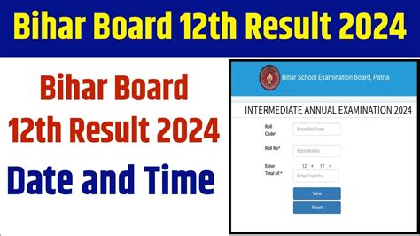 12th Result 2024 Bihar Board Gusty Sandra