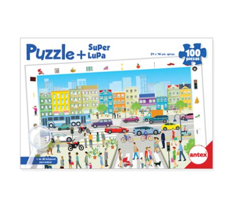 Puzzle Pzas Super Lupa Antex Hobby Toys