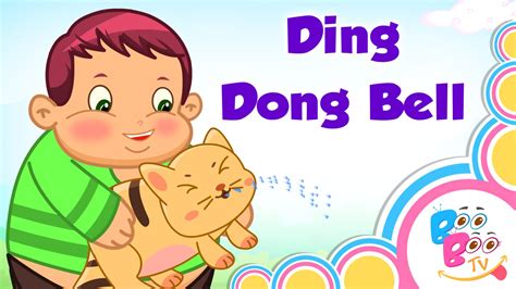 Ding Dong Bell With Lyrics English Kids Nursery Rhyme Video Song