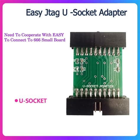 Easy Jtag U Socket Adapter For Easy Jtag Plus Box Akinfotools