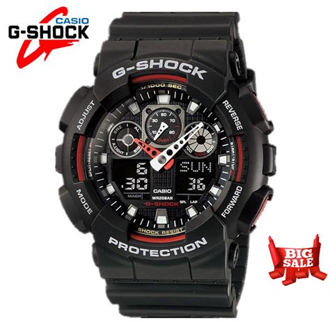 Casio G Shock Sports Watch For Men Women Boy Teens Ga Dual Time