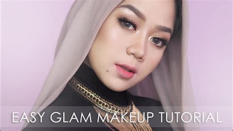 Tutorial Make Up Dan Hijab Simple Saubhaya Makeup