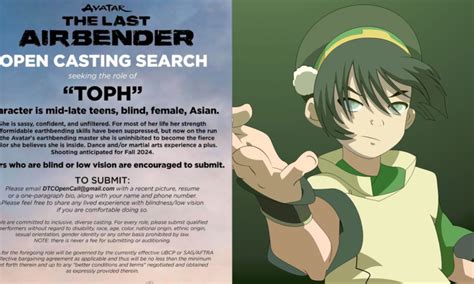 Netflix Seeks Toph For Avatar Live Action