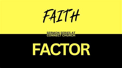 Faith Factor Overcoming Unbelief YouTube