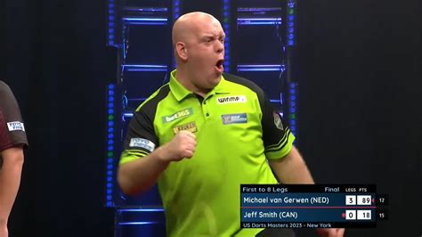 PDC Darts On Twitter FOUR LEGS ON THE SPIN Look At The Roar From