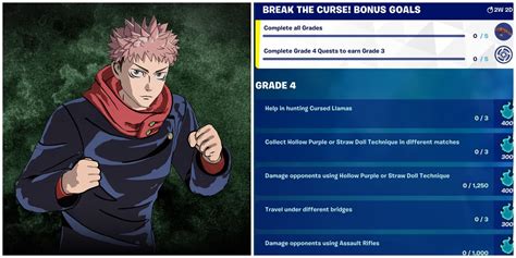 Fortnite How The Jujutsu Kaisen Battle Pass Works