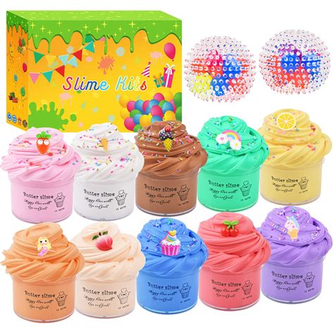 Buy Butter Slime Kit Pack Including Pack Stress Relief Balls