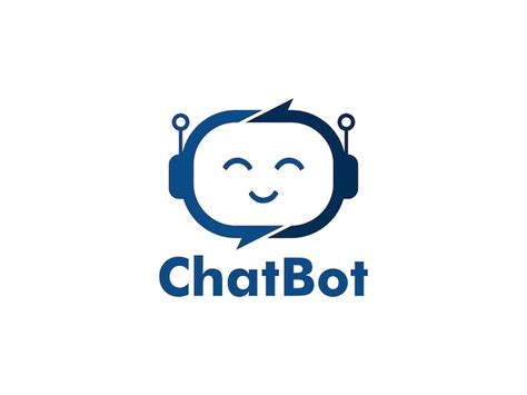 Premium Vector | Robot Chat or Chat Bot logo modern conversation ...