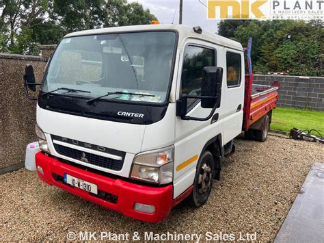 Mitsubishi Canter Crew Cabin Dump Truck For Sale Ireland Qu