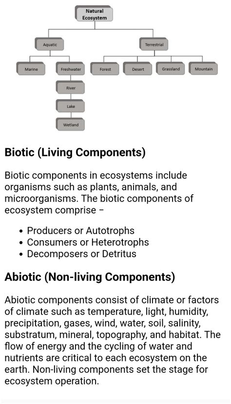 SOLUTION: Types of ecosystem - Studypool