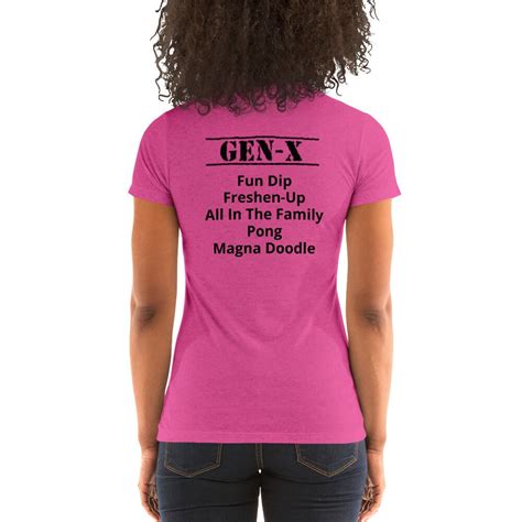 Gen X Gen X Certified Gen X Ladies T Shirt The Most Etsy