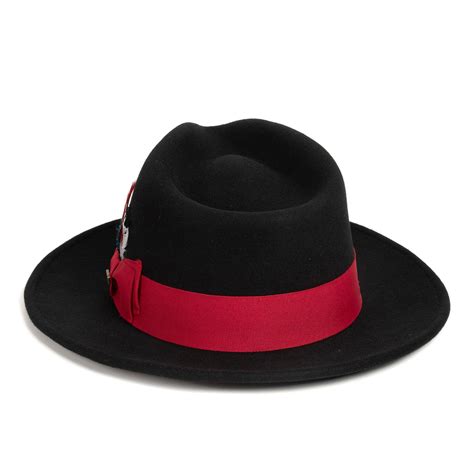 Men Church Hats Red Black | Church suits for less