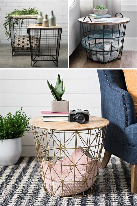 wood-wire-side-table-blanket-storage-060420-1202-03 | CONTEMPORIST