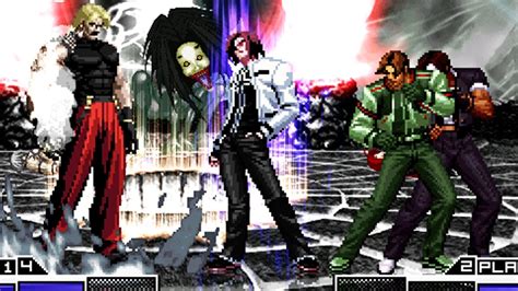 Kof Mugen New Final Rugal Vs Kyo Team Youtube