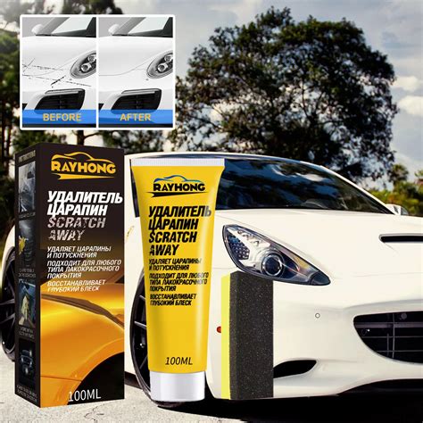 Popular Rayhong Car Scratch Repair Cream Water Saving Car Paint Cleaner