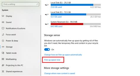 How to Free Up Space with Storage Sense in Windows 10: 7 Steps