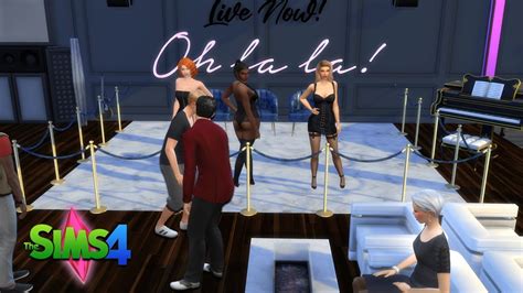 Burlesque Show Sims 4 Oh La La Cc Mods Sims4 YouTube