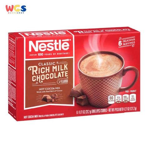 Jual Nestle Classic Rich Milk Chocolate Hot Cocoa Mix 6 Pc X 20gr Di Seller WIGHOSHOP Sampora