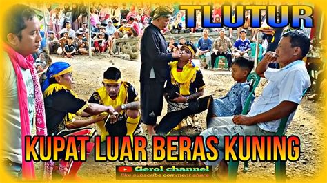 Kupat Luar Beras Kuninggending Tlutur Putra Giri Tumpeng Jaya