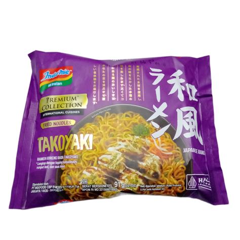 Indomie Mie Instan Ramen Takoyaki Tori Miso Shoyu Premium Collection