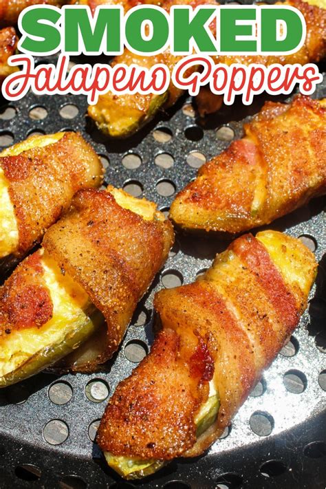 Traeger Smoked Jalapeño Poppers Smoked Jalapeno Jalapeno Poppers