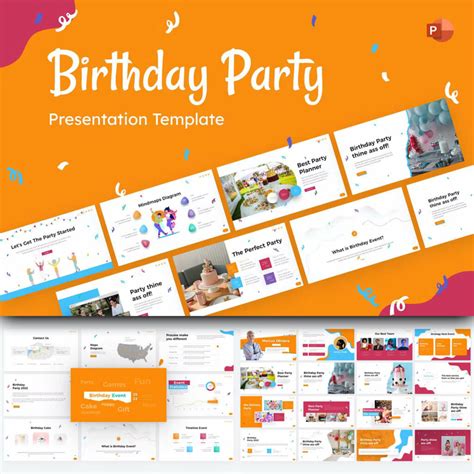 Free Birthday Powerpoint Templates Backgrounds – MasterBundles