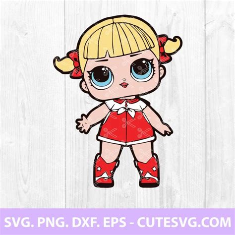 Lol Surprise Doll Svg Cut File Lol Doll Clipart Lol Doll Svg Png