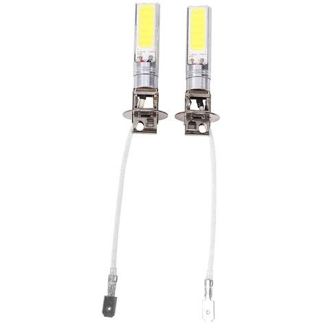 Jeffergarden Pcs H Cob Led Lumineux X Non Blanc K Voiture Auto