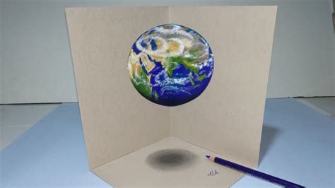 Earth Drawing Realistic : Clipart of Realistic Planet Earth with ...