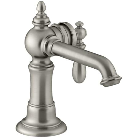 Kohler K-72762-9M-BN Vibrant Brushed Nickel Artifacts Single Hole Bathroom Faucet - Free Metal ...