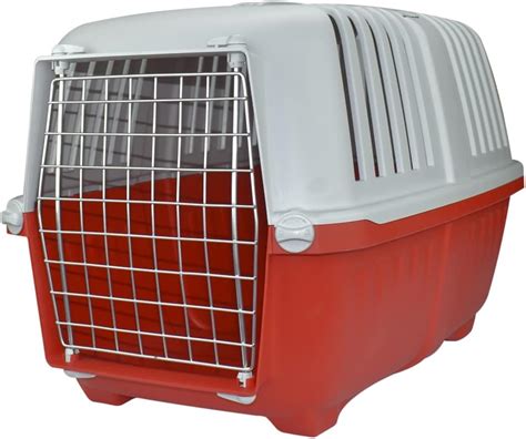 Mps Transportadora Con Puerta De Metal Praktico Para Perro Y Gato