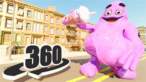 Grimace Shake Drive Thru Order 360° Animation Pov 4k Youtube