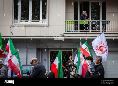 Nicolas Landemard Le Pictorium Demonstration Of Iranians At The