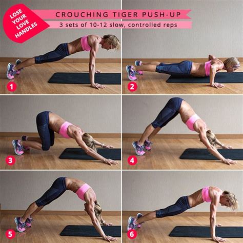 7 Exercises To Lose Your Love Handles Oblique Workout