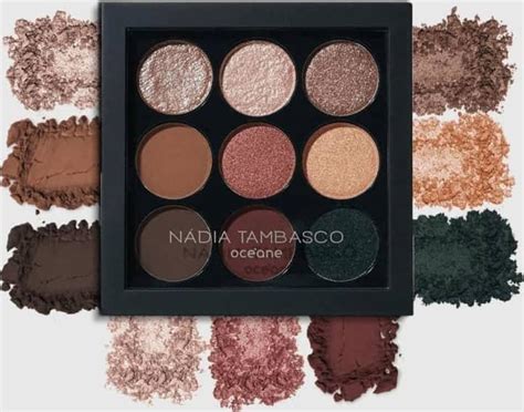 KIT OCÉANE BY NÁDIA TAMBASCO PALETAS TO GO NUDE BASIC TRENDY 3 PRODUTOS