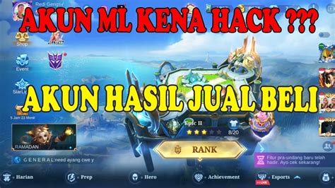 Cara Mengembalikan Akun Ml Yang Di Hack Orang Lain Terbaru Akun