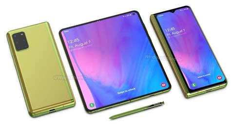 Todo Sobre Las Pantallas Del Samsung Galaxy Fold 2 Más Grandes Y Mejores