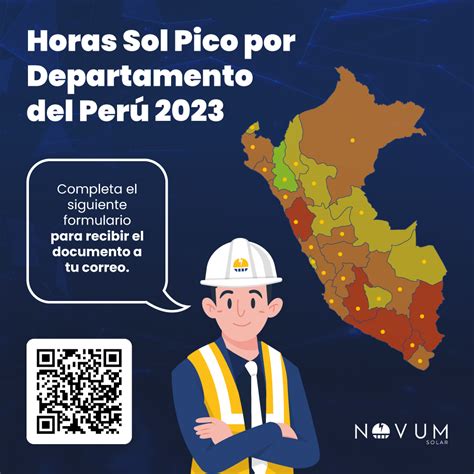 Guía de Diseño Solar Horas Sol Pico por Departamento del Perú 2023