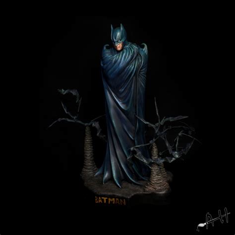 Batman Scale 1 10 2017 By Alexander Habas Putty Paint