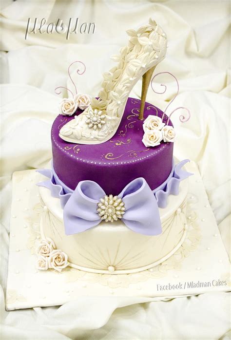 Lady Shoe Cake Decorated Cake By Mladman Cakesdecor