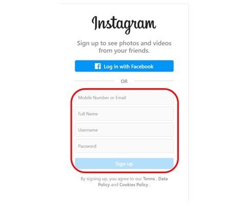 how to create a new instagram account