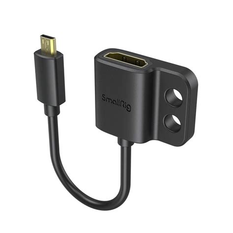 Smallrig Ultra Slim 4k Hdmi Adapter Cable D To A 3021 Shopee Việt Nam