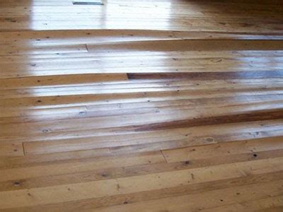 Water Damaged Wood Floor