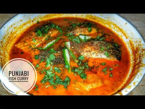 Punjabi Fish Curry Punjabi Fish Masala Recipe Low Oil And Spice