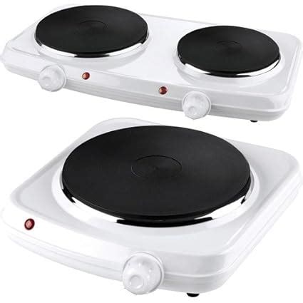 DOUBLE SINGLE HOT PLATE TABLE TOP PORTABLE ELECTRIC TWIN DUAL HOT PLATE HEATER SINGLE Amazon