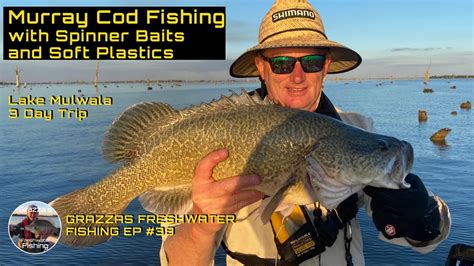 Fishing For Murray Cod With Spinner Baits And Soft Plastics Lake