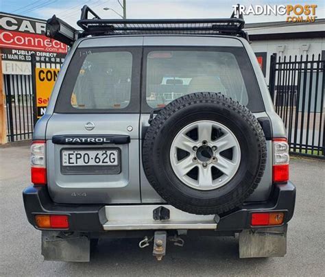 2002 NISSAN PATROL ST 4x4 GU III 4D WAGON