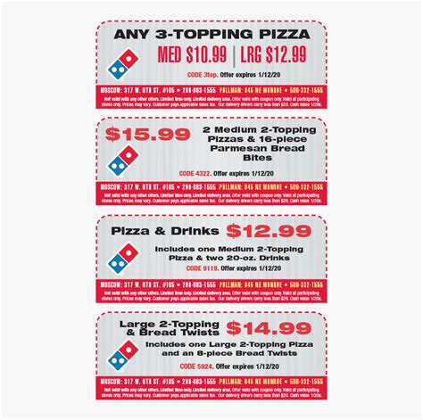 Domino"s Coupons - Poster, HD Png Download - kindpng