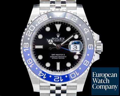 Rolex Blnr Gmt Master Ii Ceramic Batman Ss